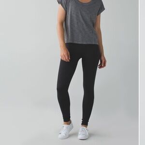 Lululemon Women Zone In Leggings Black High-Waist size 6 Full Length